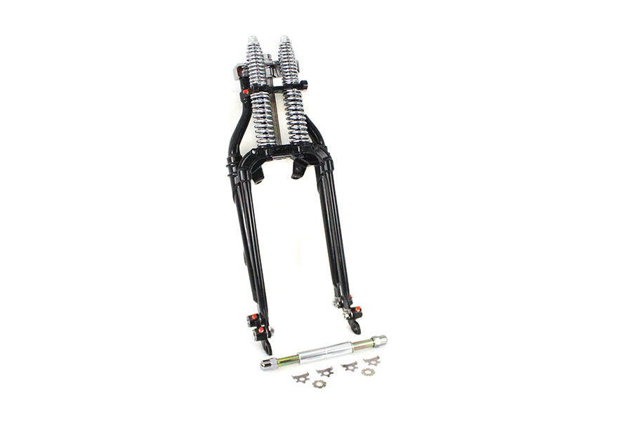 24-1570 - 18  Spring Fork Assembly Black by V-Twin