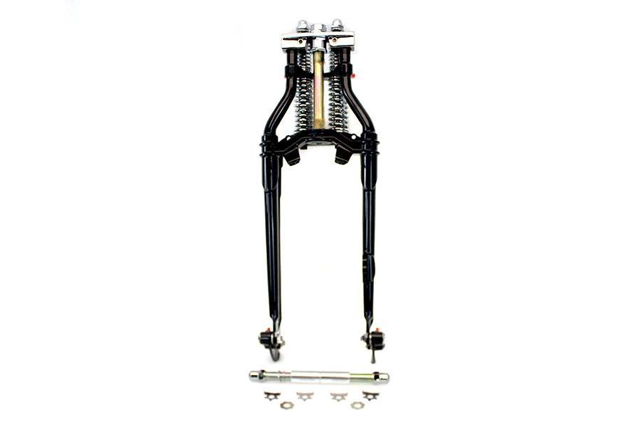 24-1571 - 20  Inline Spring Fork Assembly Black by V-Twin