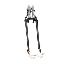 24-1574 - 25-1/2  Spring Fork Assembly Black by V-Twin