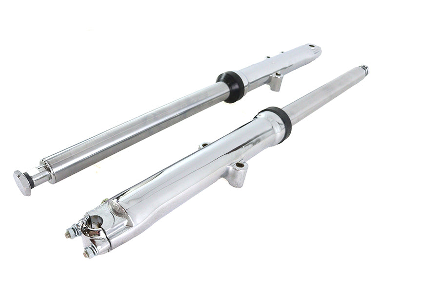 Factory Sample 41mm Fork Slider Assembly with Chrome Sliders