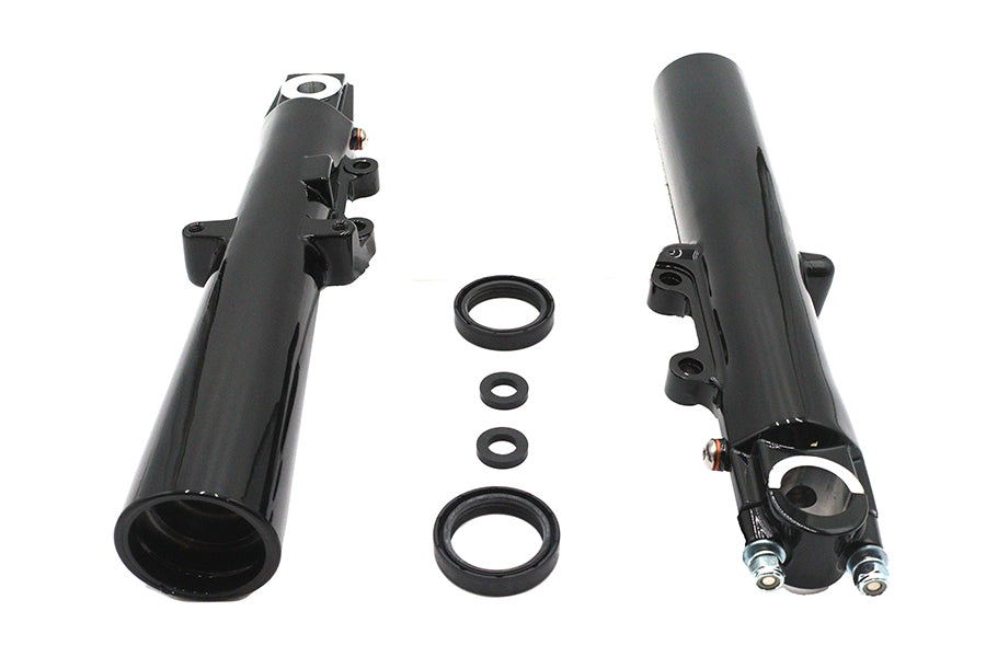 24-1627 - Factory Sample 41mm Fork Slider Set Black by V-Twin