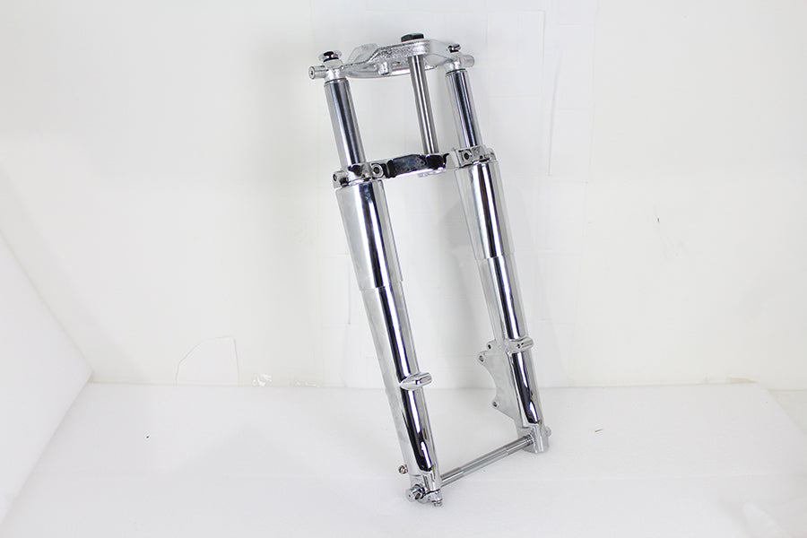 24-1630 - Factory Sample Fork Assembly with Chrome Sliders by V-Twin