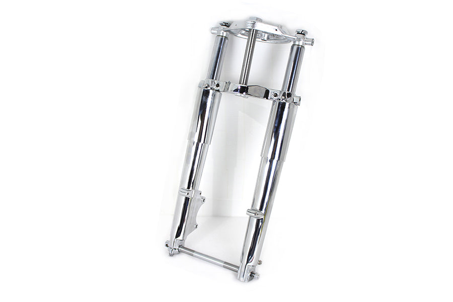 24-1630 - Factory Sample Fork Assembly with Chrome Sliders by V-Twin