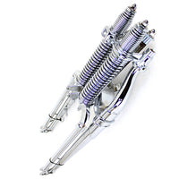 24-1651 - Chrome Fork Assembly without Rockers by Motorshop