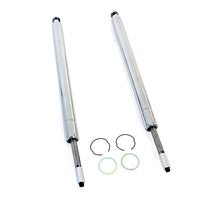 24-1733 - Hard Chrome 41mm Fork Tube Assembly 20-7/8  Total Length by V-Twin