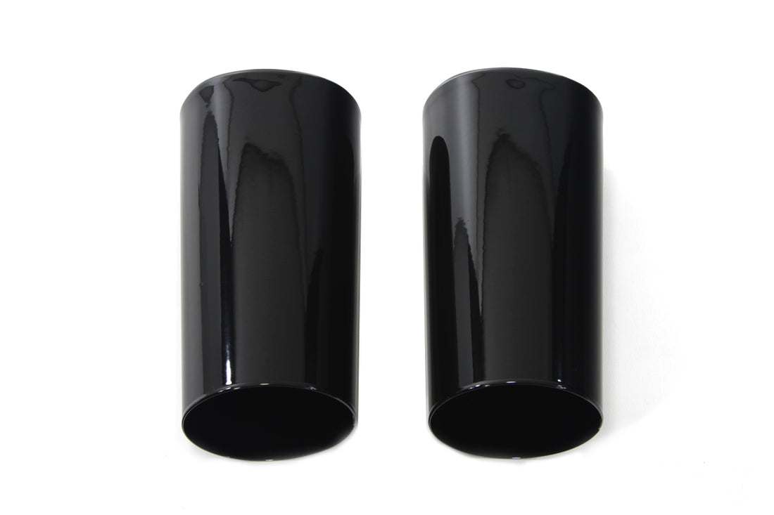 24-1752 - Fork Slider Cover Black by V-Twin