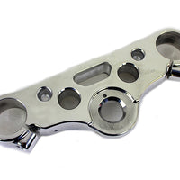 24-1768 - FXDWG Polished Top Triple Tree by V-Twin