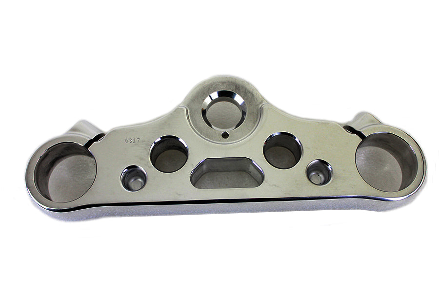 24-1768 - FXDWG Polished Top Triple Tree by V-Twin