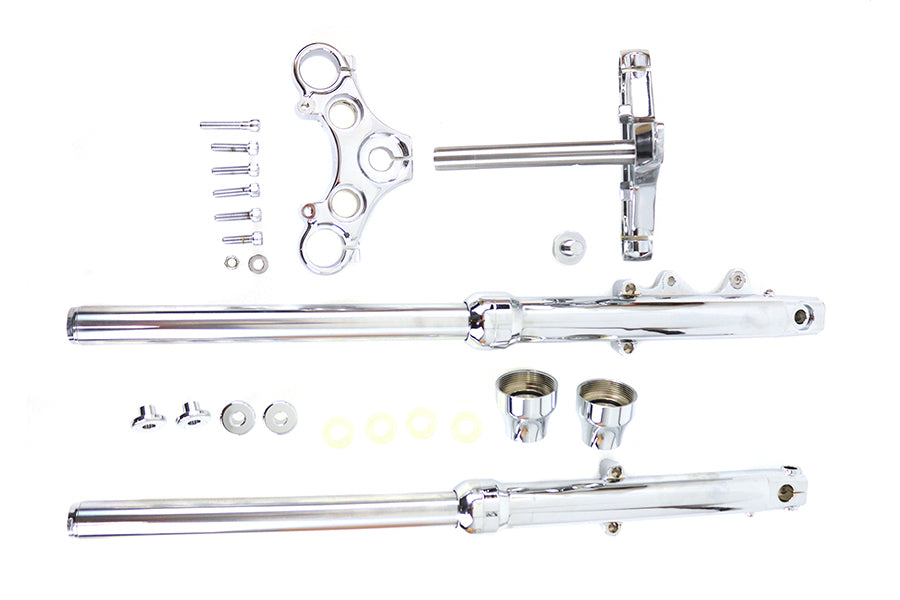 FXR Fork Assembly Chrome