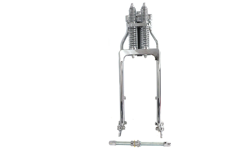 24-1782 - 18 inch Spring Fork Kit Chrome by V-Twin