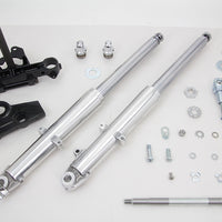 24-1865 - 41mm Adjustable Fork Assembly with Polished Sliders by V-Twin