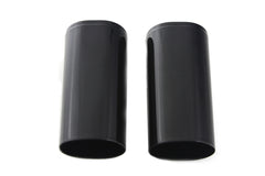 24-1962 - Fork Slider Black Cover Set by V-Twin