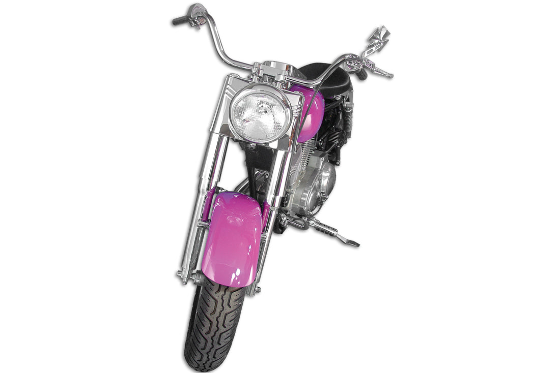 24-2019 - Fork Assembly with Polished Sliders by V-Twin