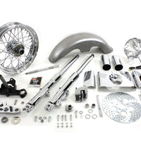 24-2020 - Fork Assembly with Chrome Sliders by V-Twin