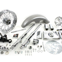 24-2020 - Fork Assembly with Chrome Sliders by V-Twin