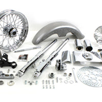 24-2020 - Fork Assembly with Chrome Sliders by V-Twin