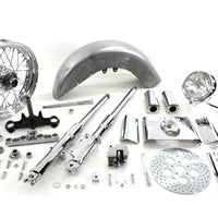 24-2035 - 41mm Fork Assembly with Chrome Sliders 16  Wheel by V-Twin