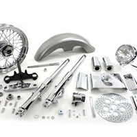 24-2036 - 41mm Fork Assembly with Chrome Sliders 16  Wheel by V-Twin