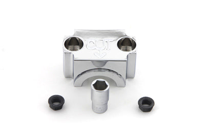 24-2043 - Fork Slider Cap Chrome by V-Twin
