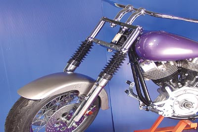 24-2136 - 41mm Fork Assembly with Chrome Sliders by V-Twin