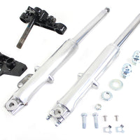 24-5576 - 41mm Adjustable Single Disc Fork Assembly by V-Twin