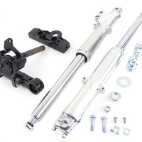 24-5576 - 41mm Adjustable Single Disc Fork Assembly by V-Twin