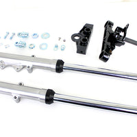 24-5577 - 41mm Adjustable Single Disc Fork Assembly by V-Twin