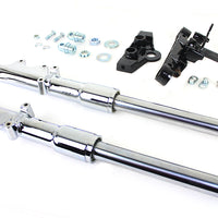 24-5579 - 41mm Adjustable Dual Disc Fork Assembly by V-Twin