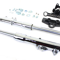 24-5579 - 41mm Adjustable Dual Disc Fork Assembly by V-Twin