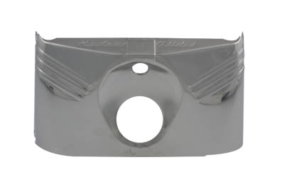 24-9906 - Front Triple Tree Cover Stainless Steel by V-Twin