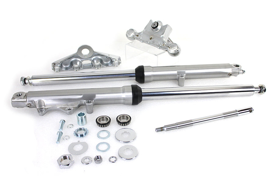 24-9950 - 41mm Fork Assembly with Polished Sliders by V-Twin