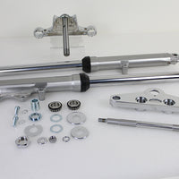 24-9950 - 41mm Fork Assembly with Polished Sliders by V-Twin