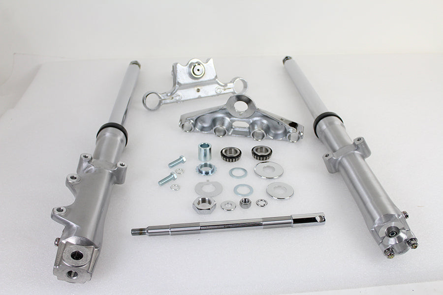 24-9950 - 41mm Fork Assembly with Polished Sliders by V-Twin