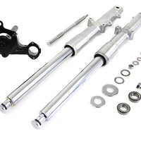 24-9951 - 41mm Fork Assembly with Polished Sliders by V-Twin