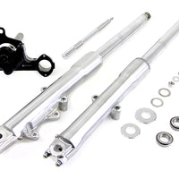 24-9951 - 41mm Fork Assembly with Polished Sliders by V-Twin