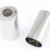 24-9962 - Fork Slider Cover Set Stainless Steel by V-Twin