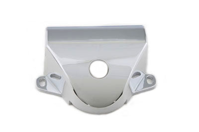 24-9963 - Chrome Handlebar Riser Cover by V-Twin