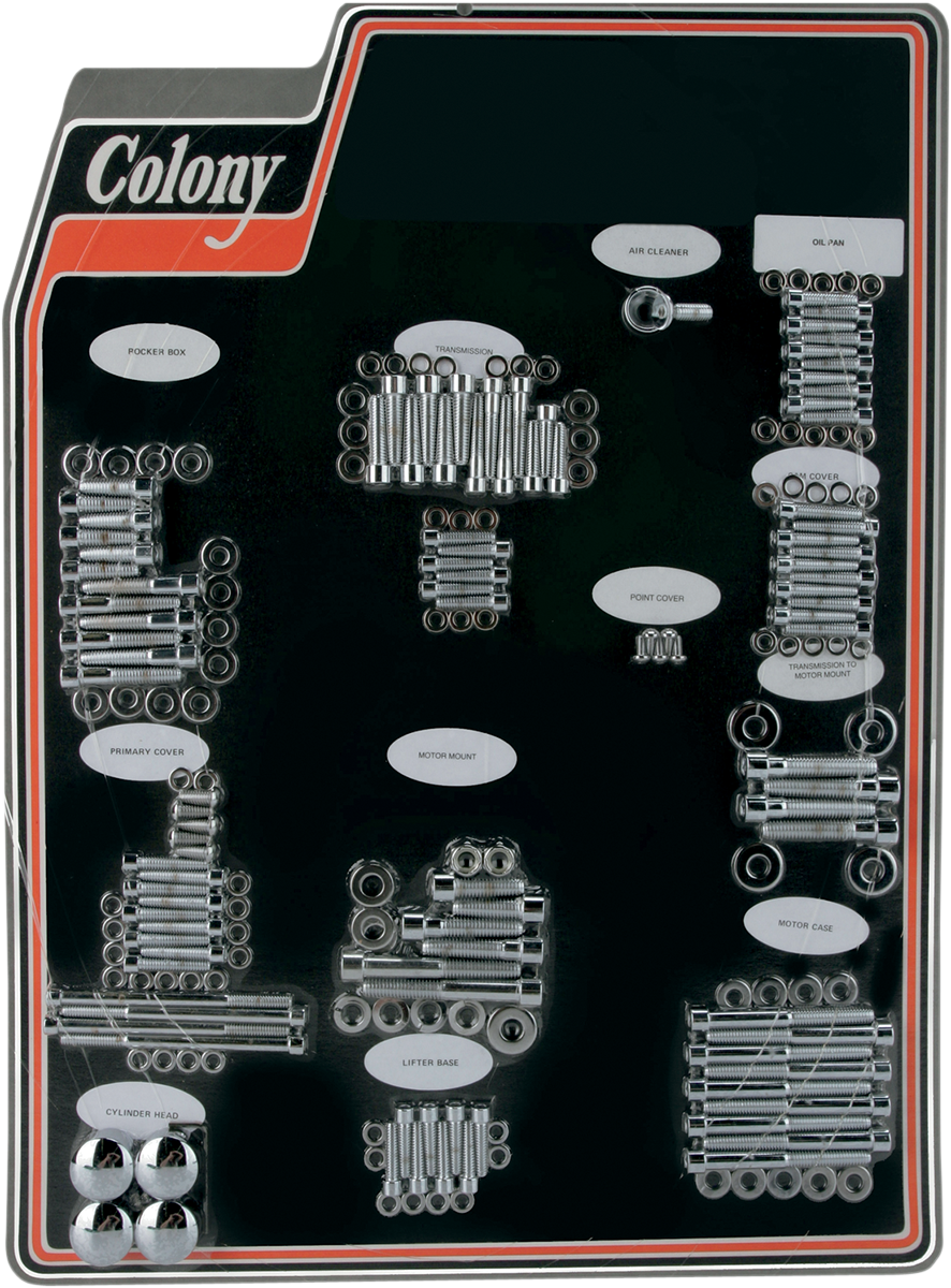 2401-0428 - COLONY Allen Bolt Kit - '07-'17 Softail 1025-P