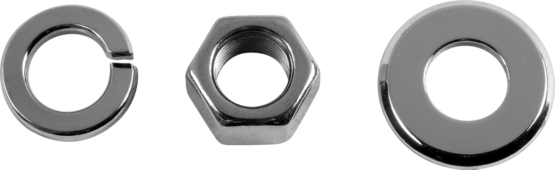 2401-0447 - COLONY Nut/Washer Kit - Chrome 8769-3