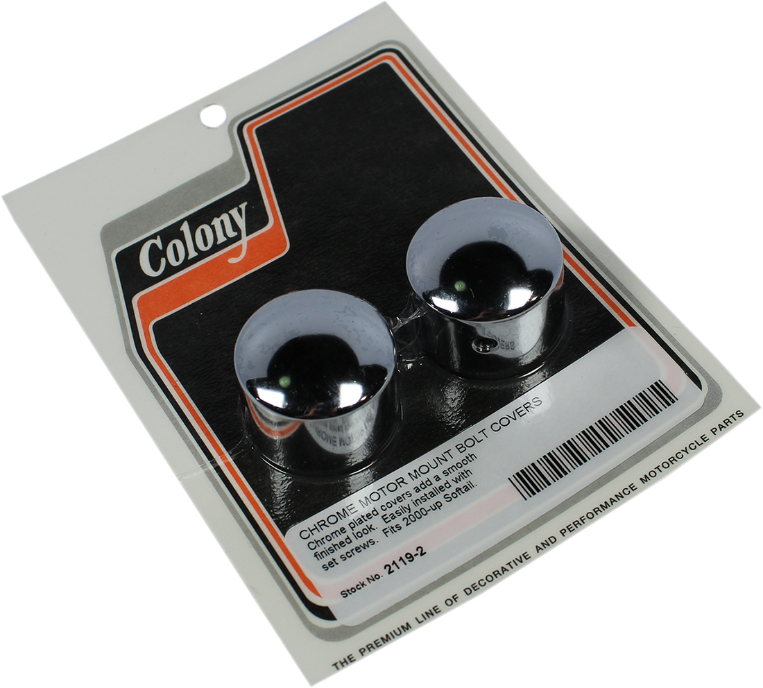 2401-1123 - COLONY Motor Mount Bolt Cover - FLST '00+ 2119-2