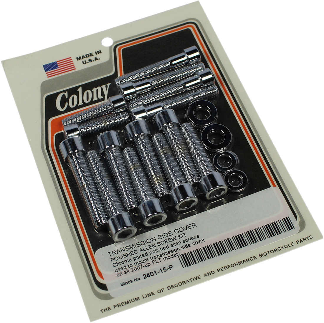 2401-1126 - COLONY Screw Kit Transmission Side Cover 2343-13-P