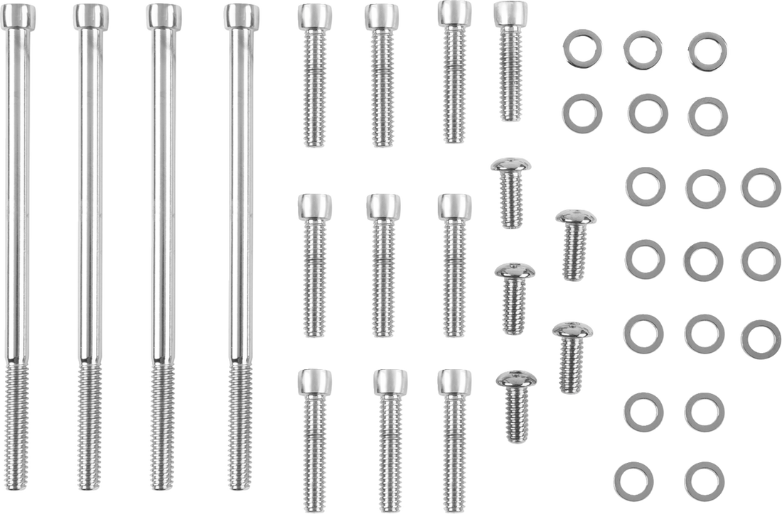2401-1129 - COLONY Primary Cover Screw Kit - Chrome 2402-18-P