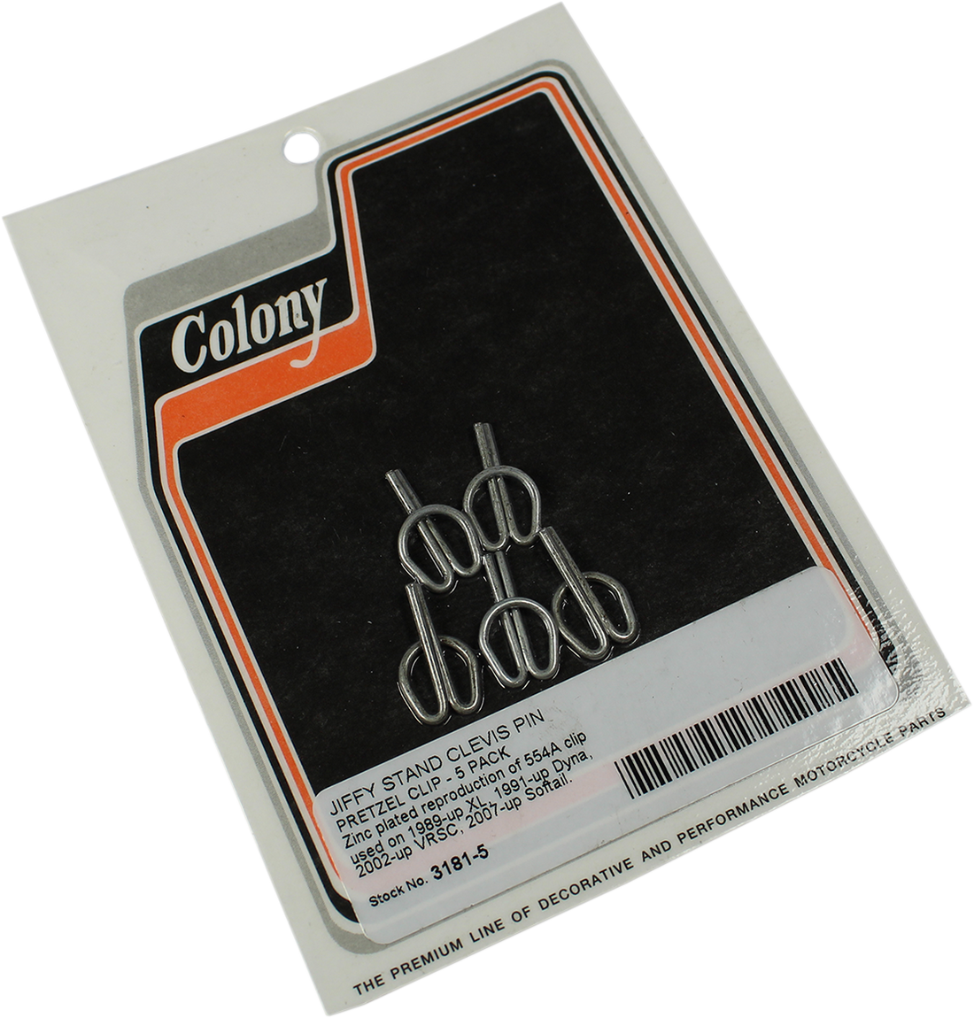 2401-1136 - COLONY Kick Stand Pin Kit 3182-5