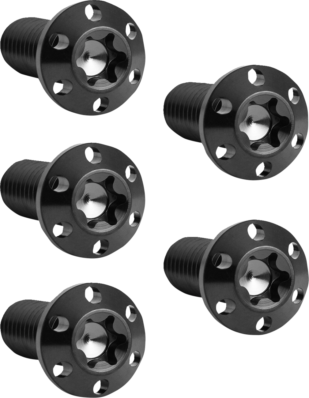 2401-1702 - ARLEN NESS Bolt Kit - Holeshot/Brake Rotor/Rear - Hub Mount - Black - 3/8-16 x 1" - 5 Pack 300-910