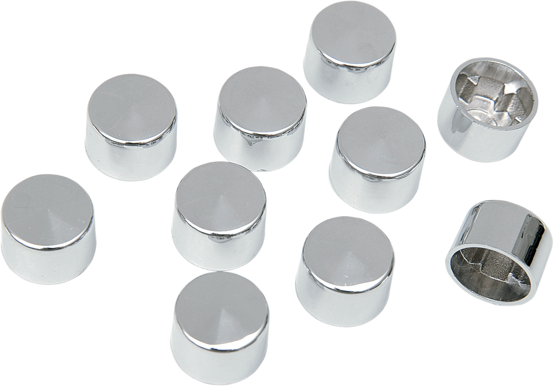 2402-0124 - DRAG SPECIALTIES Cover Bolt 1/4 12-Point 10 Pack 352041