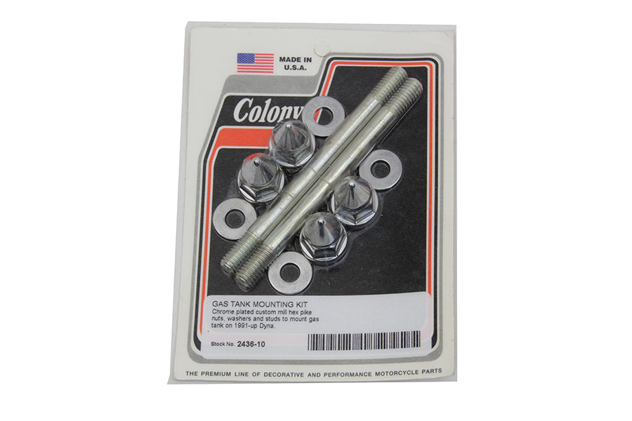 2436-10 - Gas Tank Mount Kit Chrome by Colony