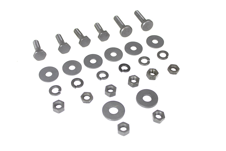 2493-6 - Rear Fender Frame Clamp Bolt Kit by Colony