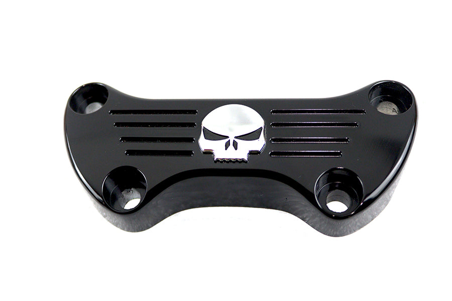 Black Skull Riser Top Clamp