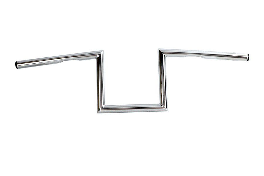 25-0028 - 8 inch Z-Bar Handlebar Chrome by V-Twin