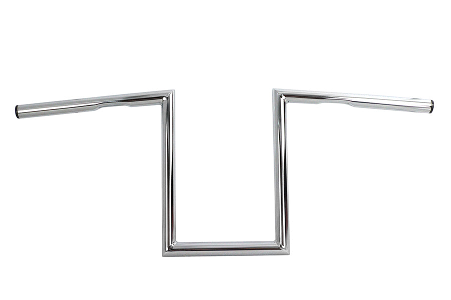 25-0030 - 12 inch Z-Bar Handlebar Chrome by V-Twin